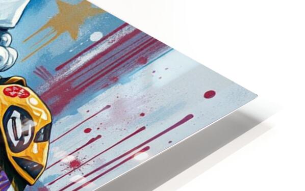 HD Sublimation Metal Print Close-up