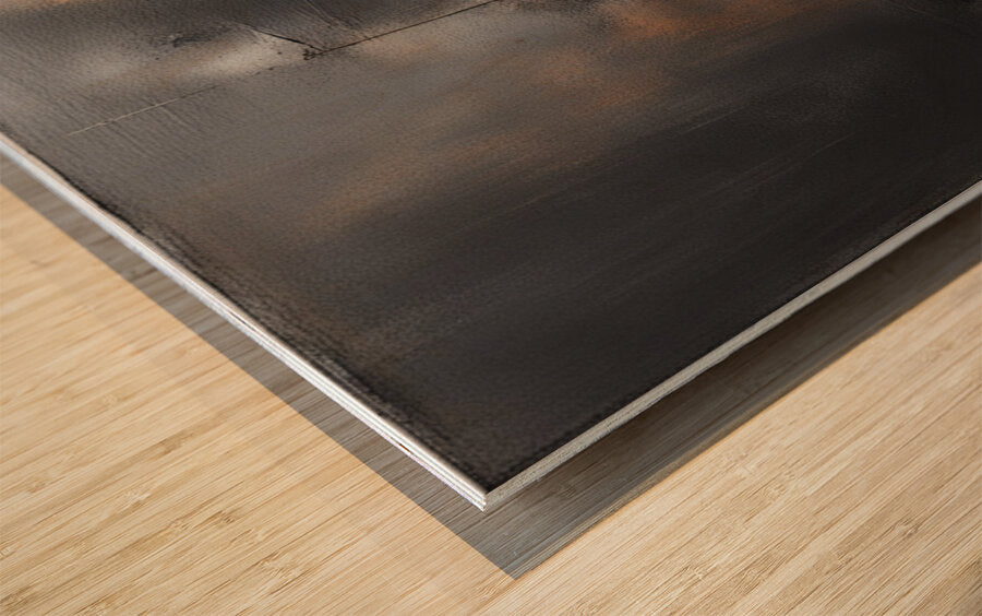 Wood Print Close-up