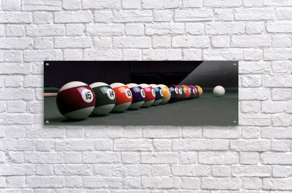  Acrylic Print Billiard Wall Art