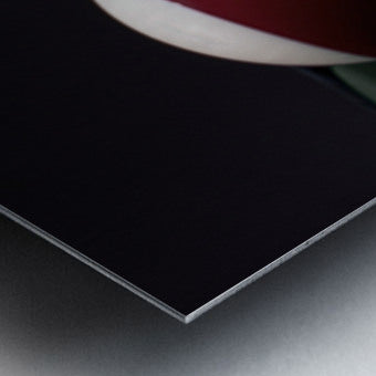 Brushed Metal Print Close-up