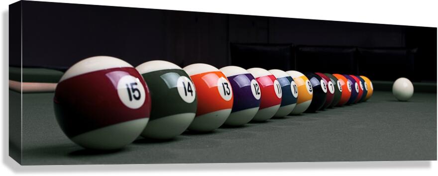  Giclée Stretched Canvas Print Billiard Wall Art
