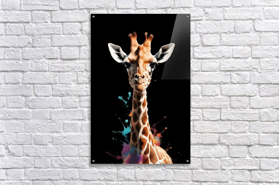  Acrylic Print Giraffe Wall Art