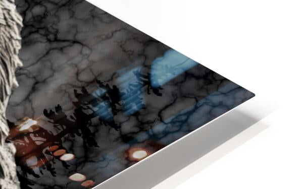 HD Sublimation Metal Print Close-up