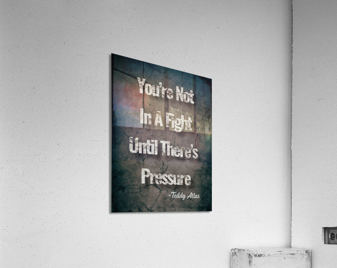 Acrylic Print Mockup Inspirational Wall Art