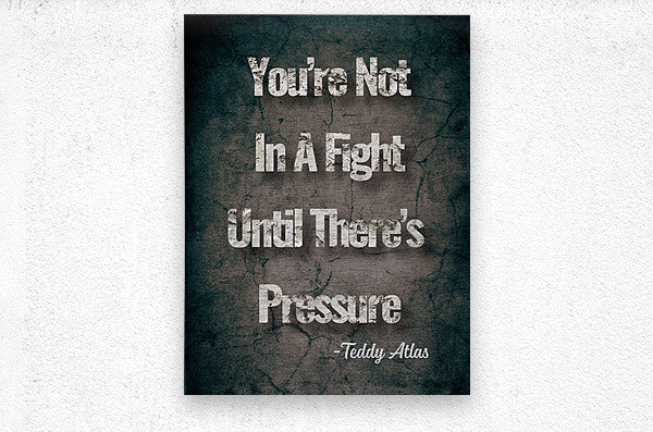  Brushed Metal Print Inspirational Wall Art