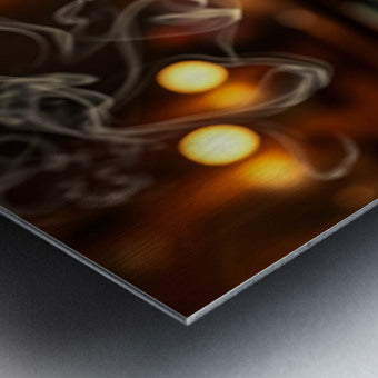  Brushed Metal Print  Close-up