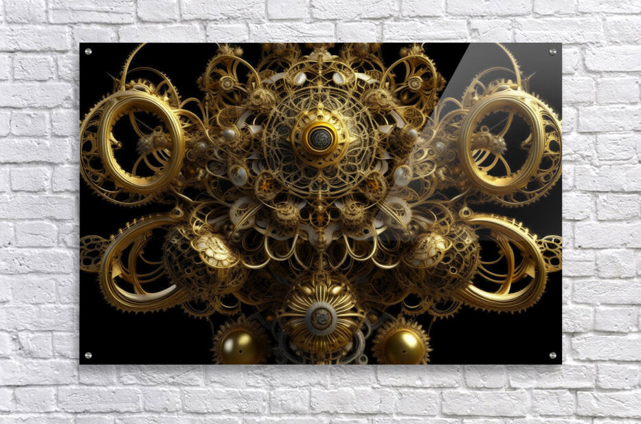  Acrylic Print Steampunk Design Wall Art